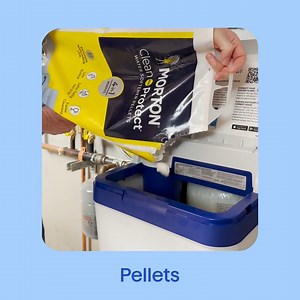 Our Water Softening Salt products are available in both pellets and crystals. Both are highly effective in tackling hard water in your household. Which do you use? Let us know in the comments below! #MortonSalt #WaterSoftener #Vote | Morton Salt | Facebook