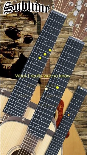 How to Play Santeria by Sublime on Guitar in 60 Seconds! #guitar #guitarlessons #learnguitar