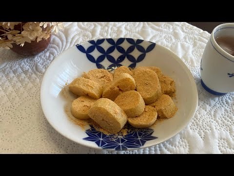 レンジで簡単‼️さつまいももち/片栗粉でもっちもちのさつまいももちが作れます