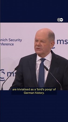 Scholz speaks against foreign interference in German democracy, cites AfD's historic ties to Nazism