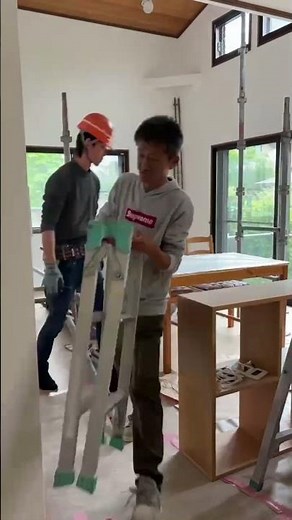 【岐阜 リフォーム】クロス張替え 吹き抜け室内足場解体 #リフォーム #岐阜 #注文住宅 #施工 #各務原市 #リノベーション #家選び #みんなの家 #関市