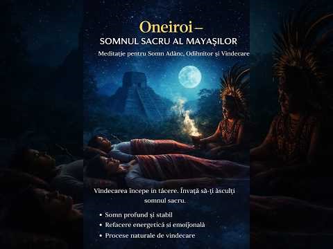 4.Oneiroi ~ Somnul Sacru al Mayașilor ~ Meditație pentru Somn Adânc, Odihnitor și Vindecare
