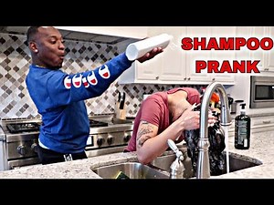 SHAMPOO PRANK ON WIFE!! | THE PRINCE FAMILY