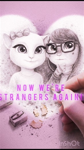 Talking Angela so Cute Right?💙💜 ft Ai Edit