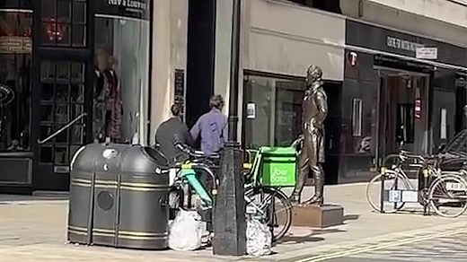 Harry Styles spotted holding hands with rumoured girlfriend Taylor Russell