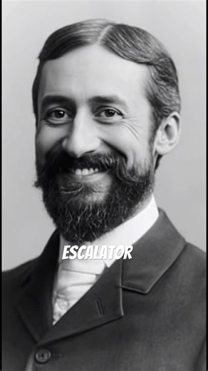 The Man Who Created The Escalator #factshorts #inventor #history #youtubeshorts #viral