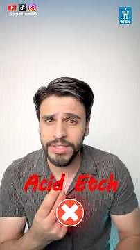 Acid etching technique - selective etching