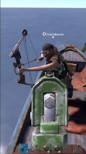 Rust Gameplay – I Snuck Onto Their Boat and Took Them From Behind😉