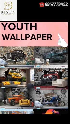 Youth Room Wallpaper Ideas! 🎨 Trendy Designs for 2026 🔥 #youth #wallpaper #shorts
