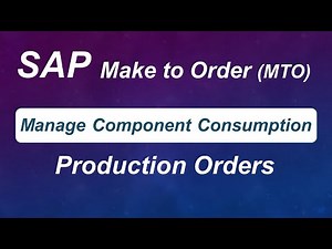 SAP MTO-Stock allocation for components in production order | SAP PP | Allocate plant stock in MTO