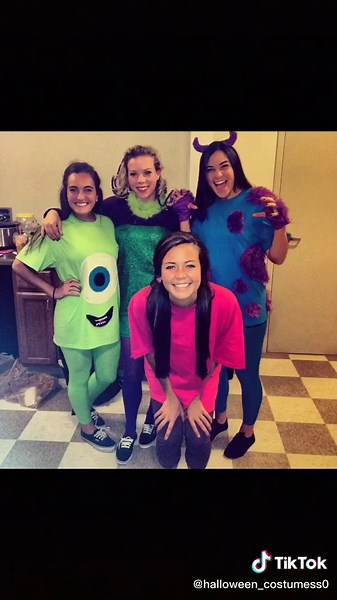 Halloween Costume Ideas for 4 people! | #halloween #halloweencostume #halloween2020 #foryou #foryoupage #fyp #goviral #xyzbca #like #ideas 🎃