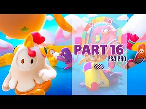 FALL GUYS - Playthrough No Commentary - Part 16 [PS4 PRO] PS PLUS Free Game