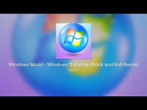 Windows Music - Windows 11 startup (Rock and Roll Remix)