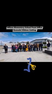 7.3K views · 57 reactions | Sanger Unified School District held a Ribbon Cutting for the Wilson Elementary School Front Office Remodel. Students, admin and community members participated in this morning’s event. More coverage posted soon. : Cheryl Senn/The Sanger Scene | The Sanger Scene | Facebook