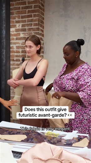 "It looks crazy, but it's not." 😂🤍 Stream the latest episode of #ProjectRunwayCanada only on Crave. | Project Runway Canada