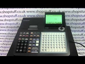Casio SE-C450 Cash Register Instructions How To Program Products
