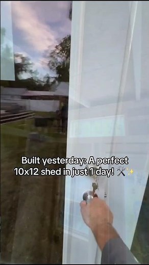 Built Yesterday: 10x12 Shed in 1 Day | Handcrafted Sheds & More