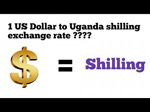 USD to Ugandan shillings rate | Dollar to Uganda Shilling rate | Uganda Shillings to Dollar rate