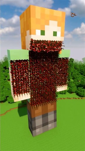 20000 SPEARS VS ALEX #minecraft #teardown