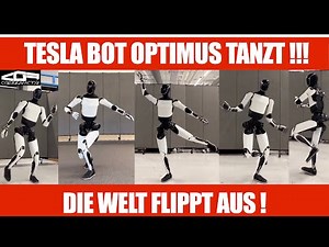 TESLA BOT DANCE BATTLE!!! I'M FREAKIN' OUT!