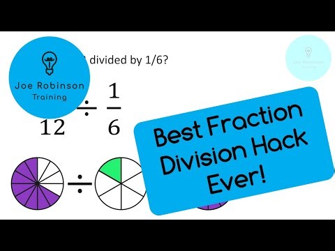 Maths Tutorial Fractions 8: Is This the Easiest Hack for Dividing with Fractions Ever?