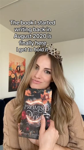 Promised to the Pyre, my new adult romantic fantasy book is finally out🥹 #booktube #romanticfantasy