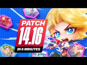 Learn Patch 14.16 In 6 Minutes! | TFT Guides | Set 12: Magic n' Mayhem | Teamfight Tactics