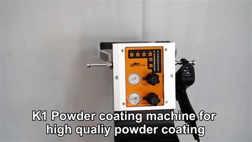 KF-K1-V Box Feed Electrostatic Powder Coating Machine for Metal Surface Finishing
