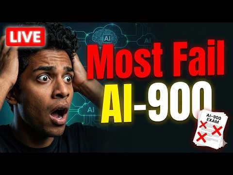 LIVE AI-900 Exam Cram – Pass Azure AI Fundamentals Today