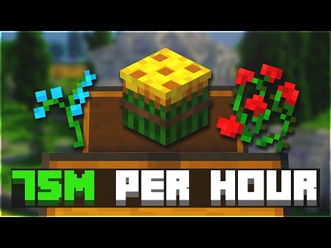 How to make 75MILLION+ COINS PER HOUR with the Greenhouse Update | Hypixel Skyblock