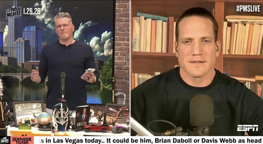 Pat McAfee breaks ESPN PGA Tour broadcast