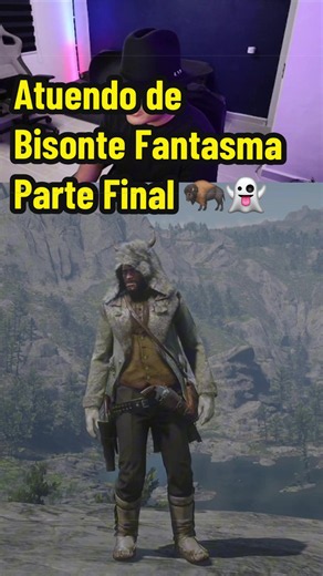 Respuesta a @Alexis Orellana Completé el atuendo! 🤠🦬👻 #reddeadredemption2 #gameplay