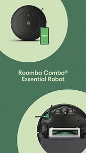 Meet the newest member of the iRobot family - Roomba Combo® Essential Robot! Packed full of features, so you can kick your feet up. Shop now via link in bio. | iRobot