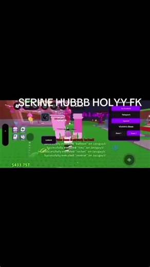 SERINE HUB IS THE GOAT #sab #scam #script #garama
