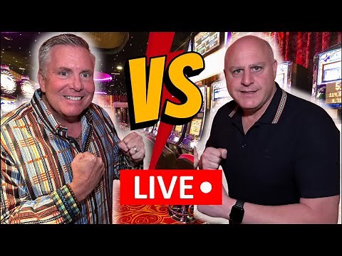 LIVE! 🔴 VEGAS MATT & RAJA TAKE ON LAS VEGAS SLOTS