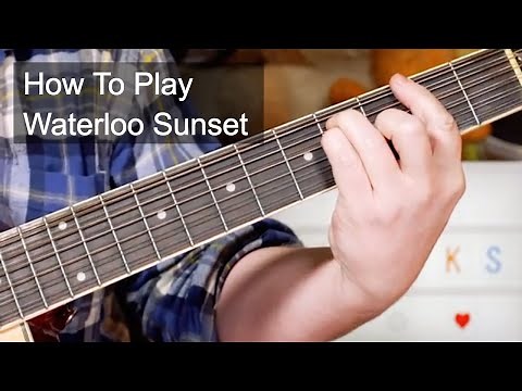 'Waterloo Sunset' The Kinks Acoustic Guitar Lesson