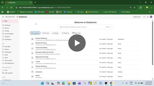 #azure #databricks #sql #dataanalytics #dataengineering #sustainability #businessintelligence #msazure #azuredatabricks #dashboard | Subrata Paul