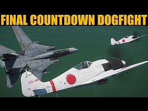 The Final Countdown(1980) Plane Dogfight Scene | DCS WORLD Reenactment