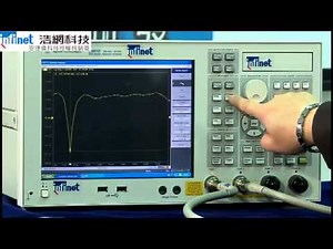 浩網科技 使用Agilent E5071C ENA網路分析儀進行天線測試 1
