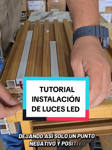 Tutorial de Instalación de Luces LED en Wall Panel