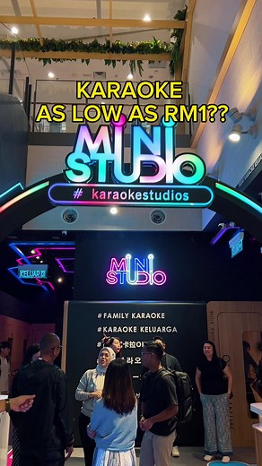 Mini Studio Karaoke Grand Opening at AEON Taman Maluri Shopping Centre