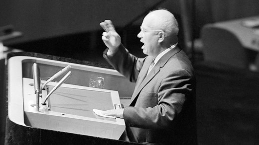 Did Nikita Khrushchev Really Bang His Shoe in Defiance at the U.N.?