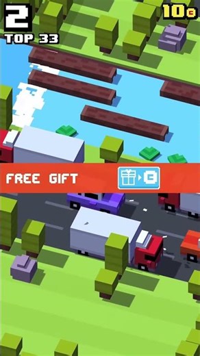 Playing Crossy Road (iPhone Gameplay Video) #shorts #granny #funny