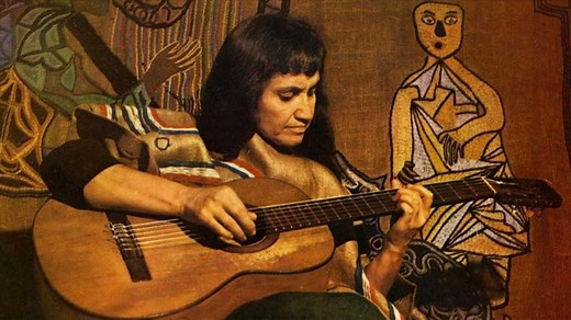 Violeta Parra, The First Latin American in the Louvre Palace