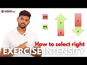 How select right exercise intensity during rehabilitation? A Physio guide