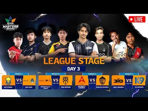 [Hindi] 2026 MLMS | League Stage - Day 3 || MOBA Legends: 5v5 Masters Series
