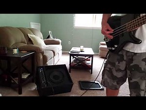 Ampeg BA -110 Bass Combo Amp Test