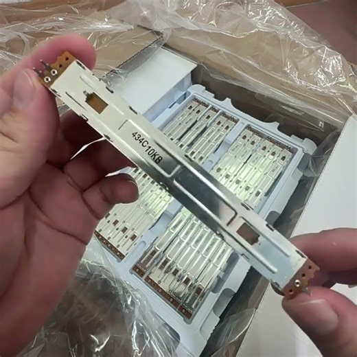 ALPS 128mm Linear Fader Potentiometer Single Gang B10K for Pioneer DJ CDJ Pitch Control Lever