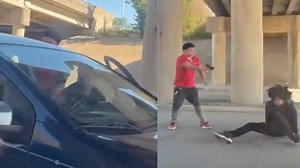 That Escalated Quickly: Dude Nearly Guns Down His Homie After Firing Shots At A Driver During A Road Rage Incident!