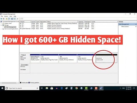 How to fix hard drive not showing full size capacity